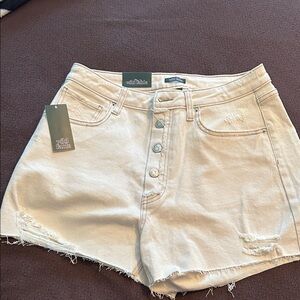 Wild Fable Light Tan Jean Shorts